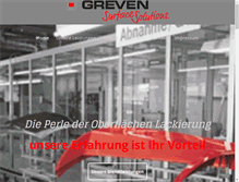 Tablet Screenshot of greven-ss.com